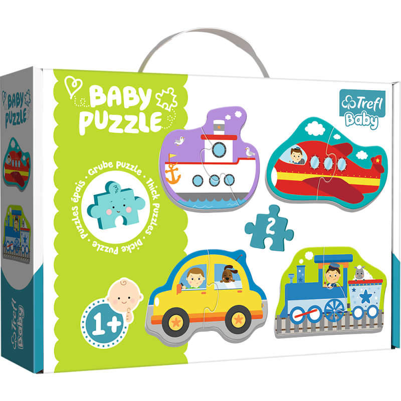 Puzzles - Baby Classic - Dopravní vozidla
