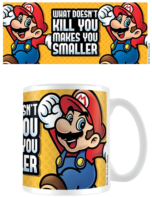 Hrnek Super Mario (Makes you smaller), 315 ml