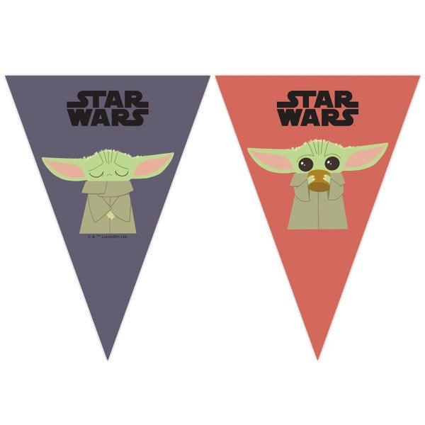 Girlanda vlaječková Star Wars The Mandalorian - 2 m