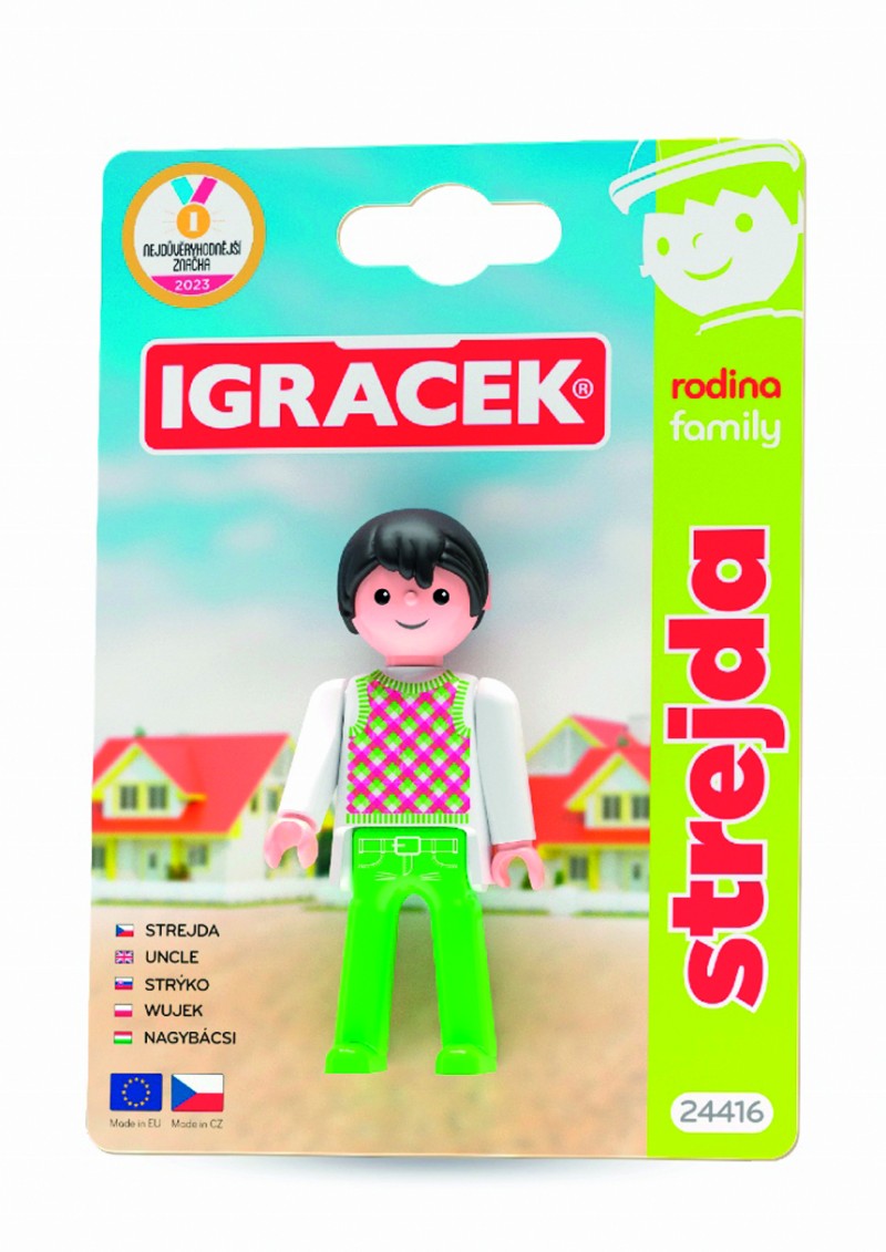 Igráček Rodina Strejda - figurka