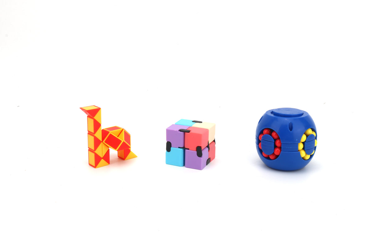 Hra Brain puzzle prstový/otočný/kuličkový