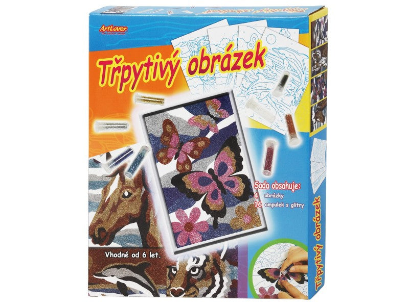 Třpytivý obrázek
