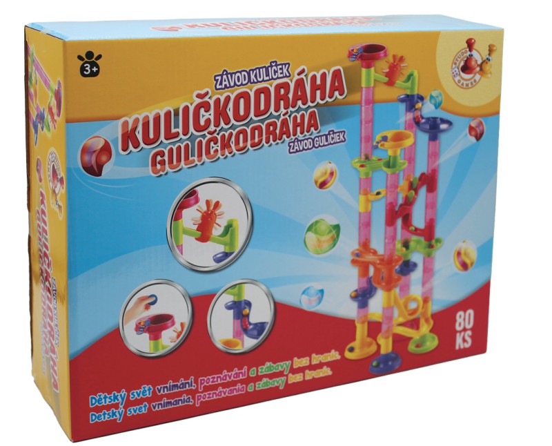 STUDO GAMES - Kuličkodráha 80 ks