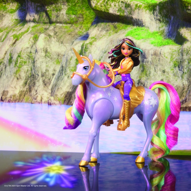 Unicorn academy světelný jednorožec a figurka 11 cm Sophia & Wildstar