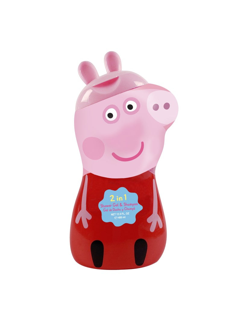 Sprchový gel a šampón 2v1 Prasátko Peppa 400 ml