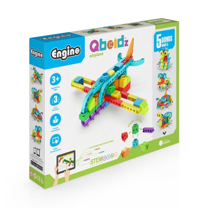 Engino Qboidz Letadlo 5 modelů
