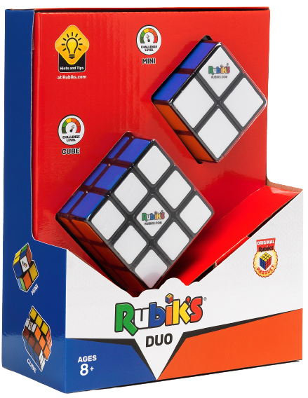 Rubikova kostka sada duo 3x3 + 2x2