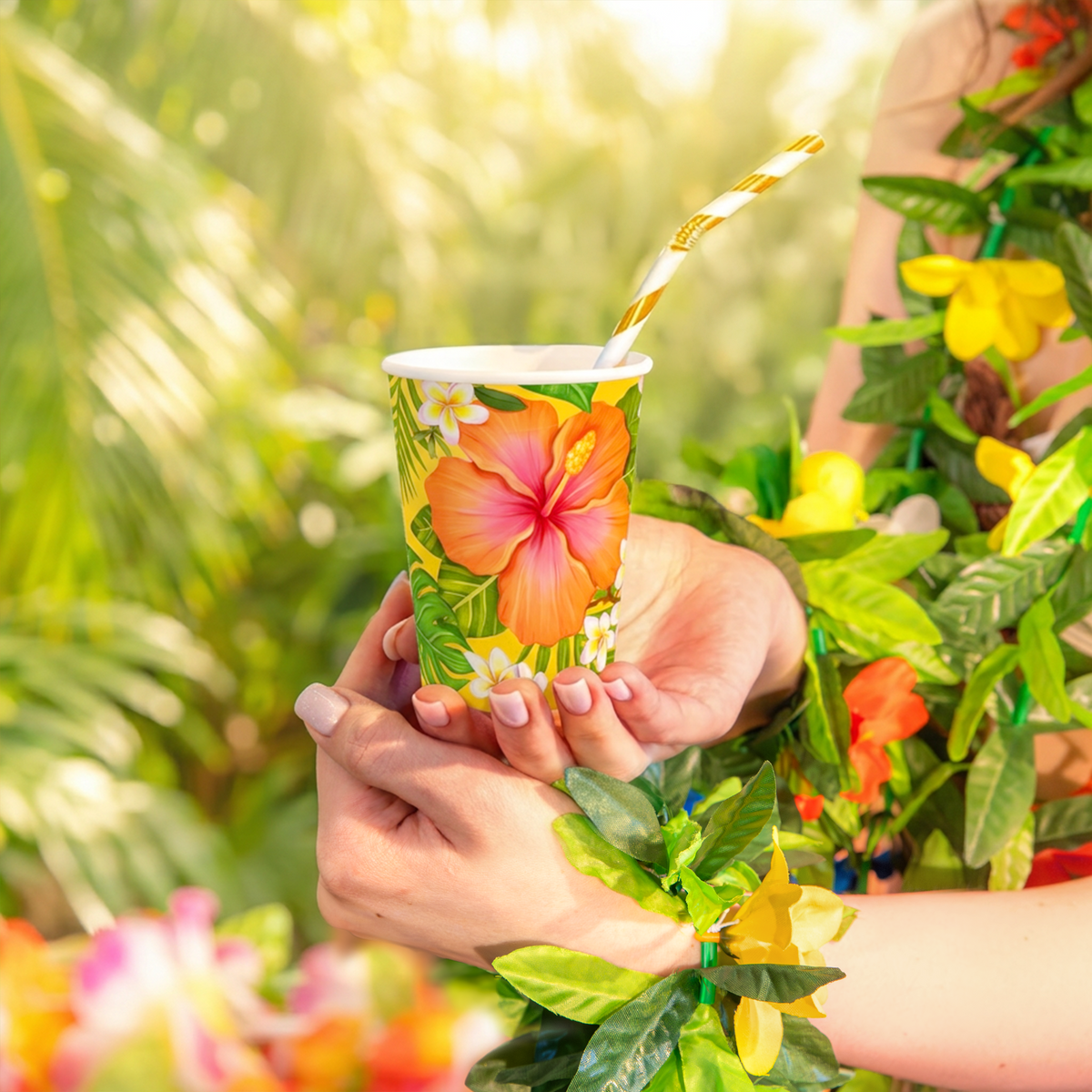 Aloha tropical - Kelímky papírové - 220 ml 6 ks