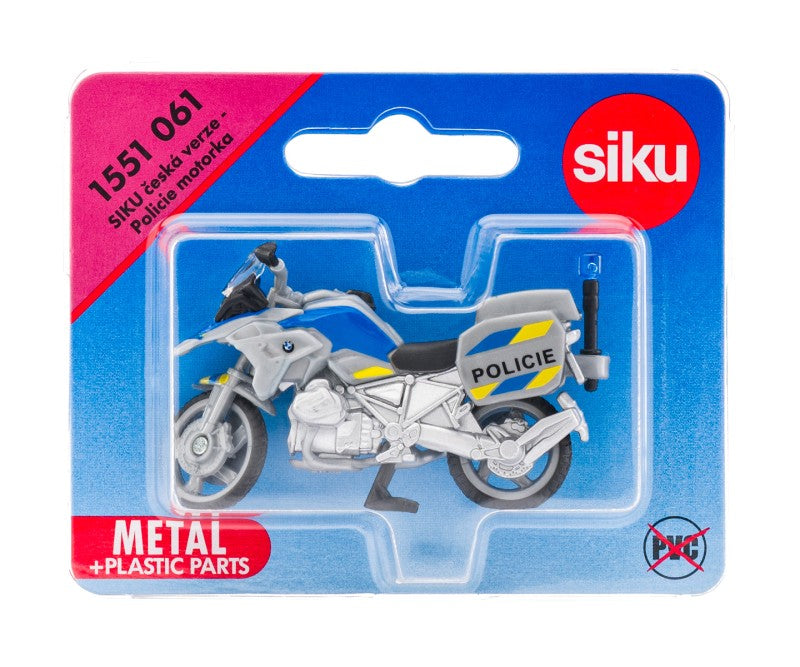 SIKU česká verze - Policie motorka