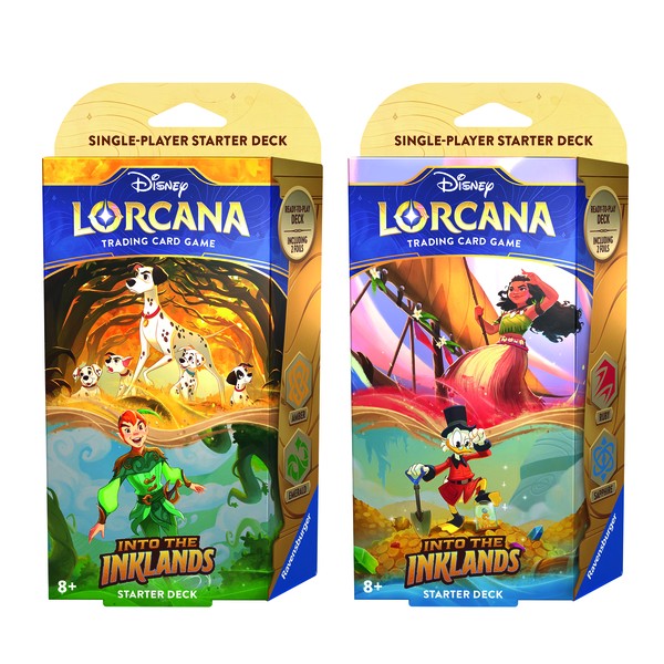 Disney Lorcana: Into the Inklands - Starter Deck Amber & Emerald/Ruby & Sapphire Ruby & Sapphir