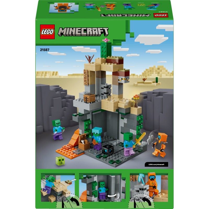 LEGO® 21587 Minecraft® Zombie kobka