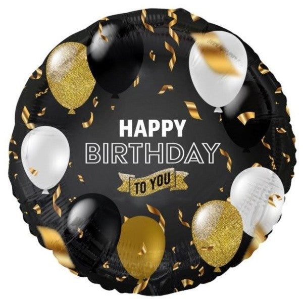 Balónek foliový Happy Birthday to you 45cm