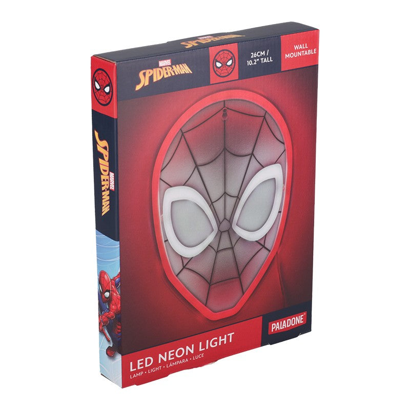 Spiderman neon světlo