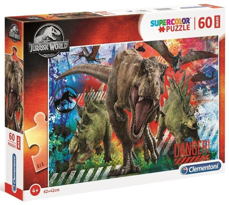 Puzzle Maxi 60 dílků Jurský svět