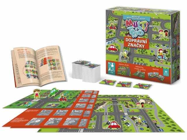 Multi - trio Dopravní značky – soubor dětských vzdělávacích
