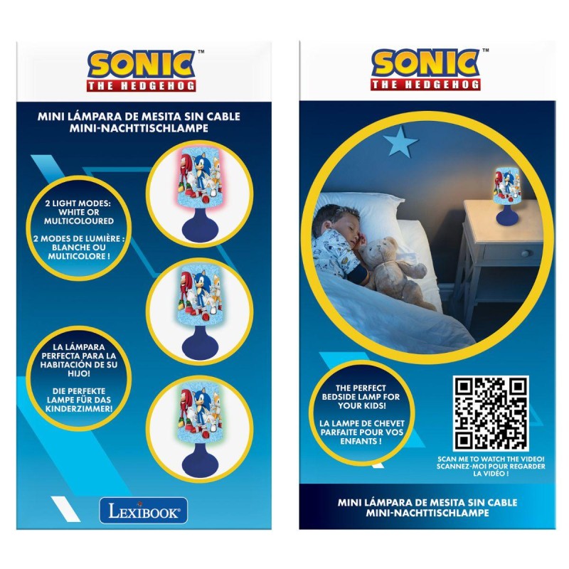 Lexibook bezdrátová stolní lampička Sonic