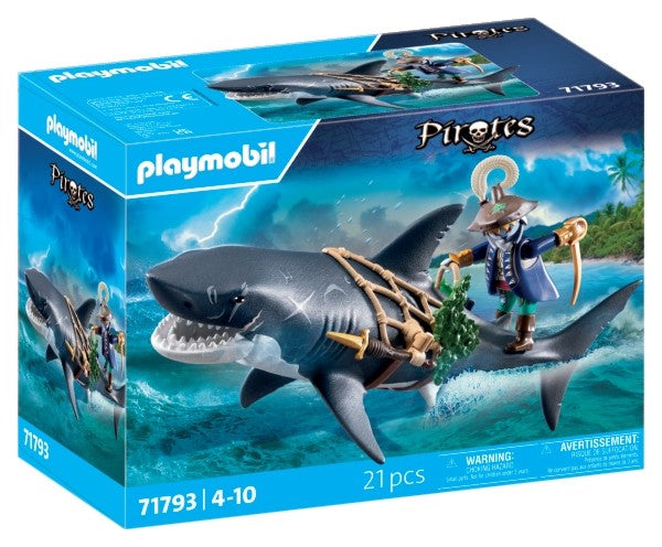 Pirát se žralokem obrovským
