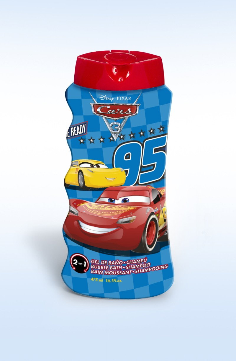 Pěna do koupele a šampón 2v1 Cars 475 ml