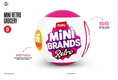 Koule s překvapením Retro značky