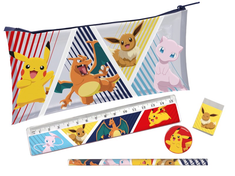 Pokémon penál naplněný