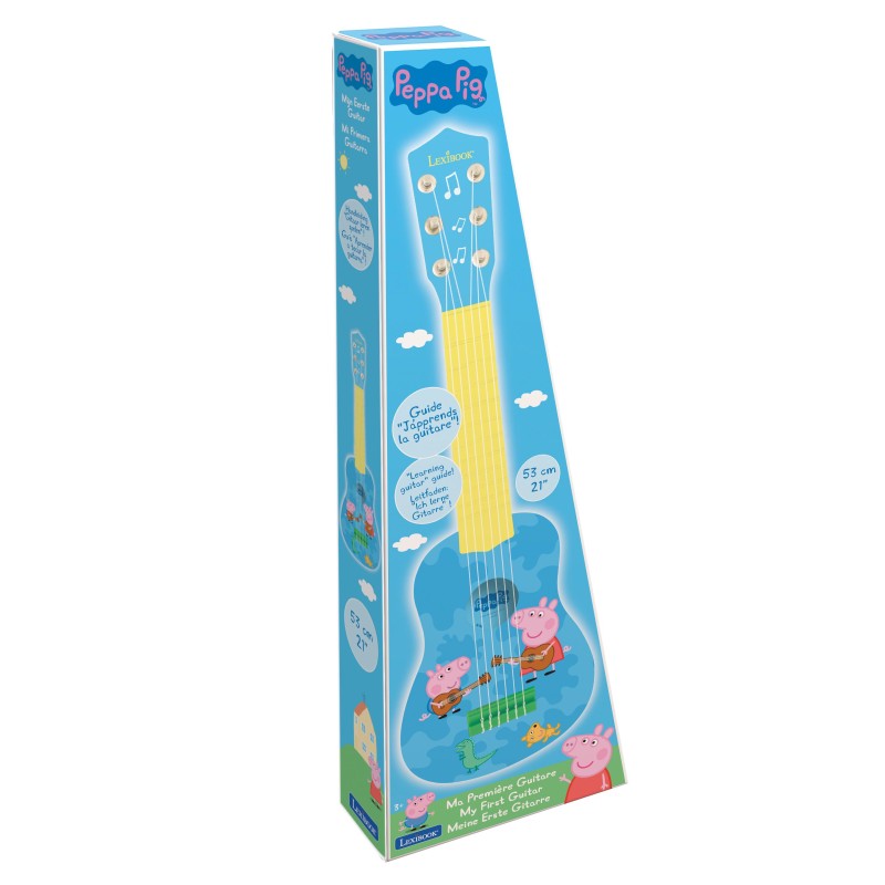 Lexibook moje první kytara Prasátko Peppa - 21"/53 cm