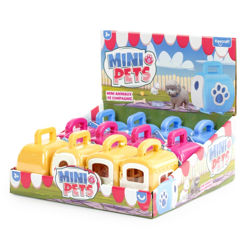 Mazlíček mini v přepravce s příslušenstvím