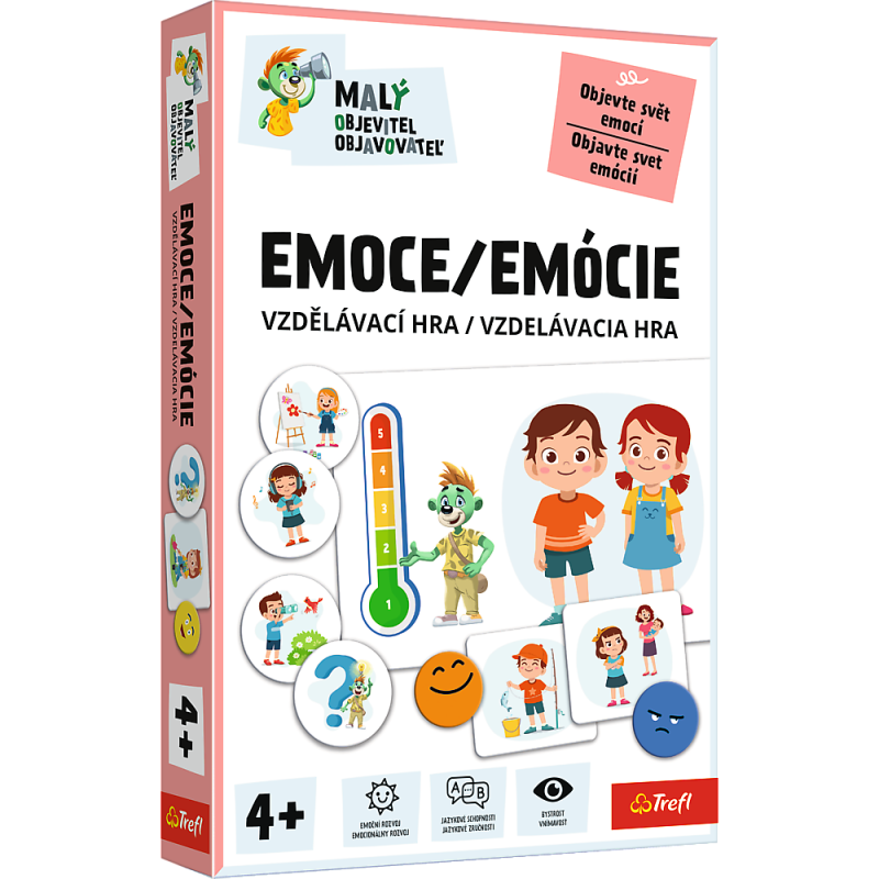 Hra Malý objevitel - Emoce CZ/SK