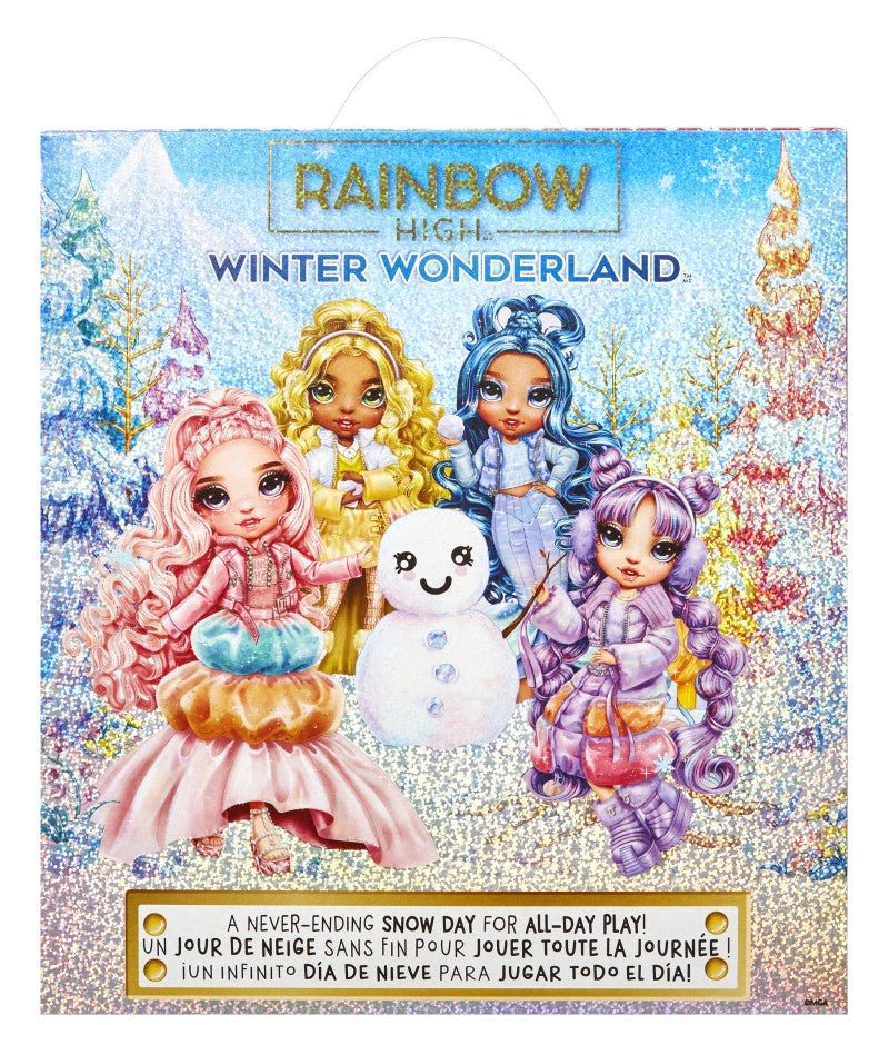 Rainbow High Zimní fashion panenka - Violet