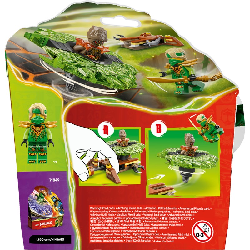 LEGO® 71850 NINJAGO®Lloyd vs. spinner pozemské příšery
