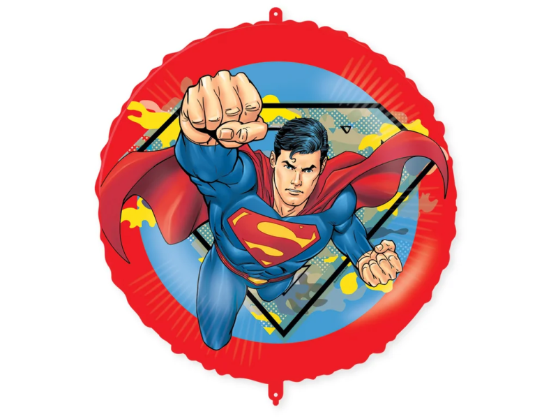 Balónek fóliový Superman Krypton 46 cm