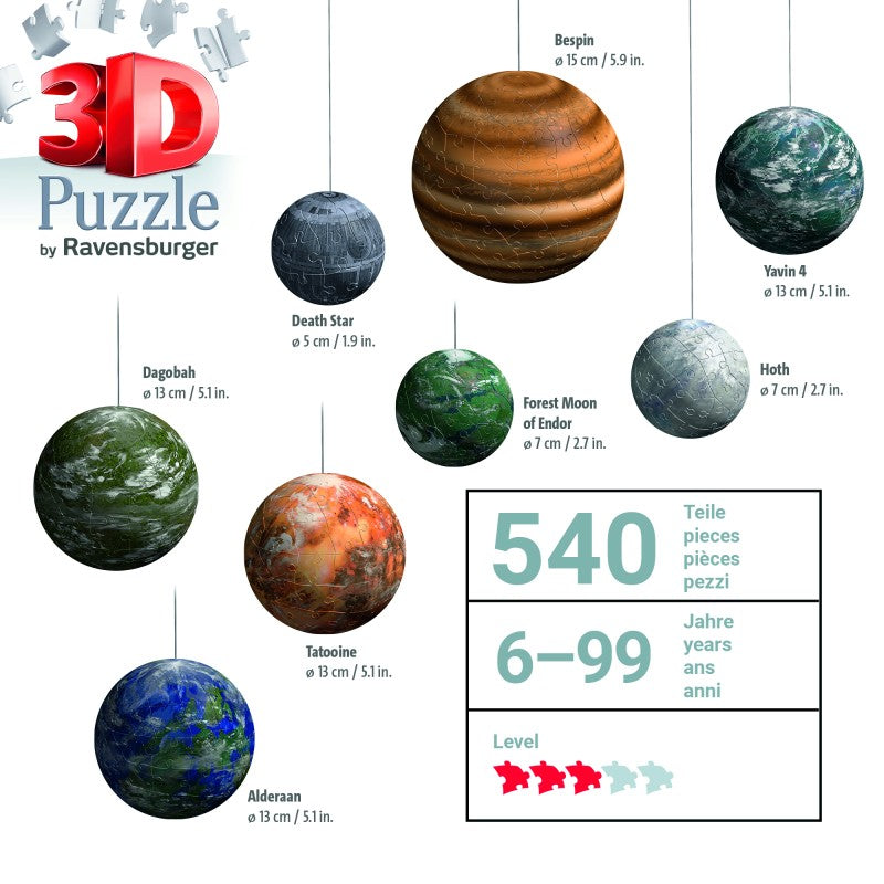 Puzzle 3D Star Wars Galaxie