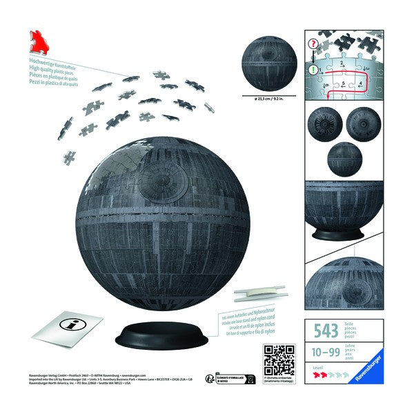 Puzzle-Ball Star 3D Wars: Hvězda smrti 540 dílků