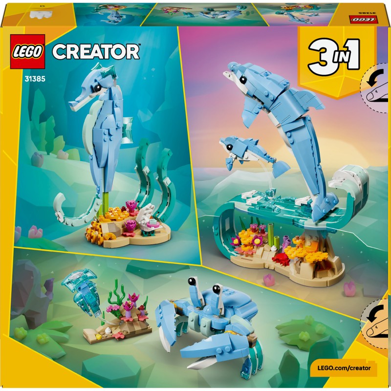 LEGO® 31385 Creator 3v1 Mořští živočichové: Krásní delfíni