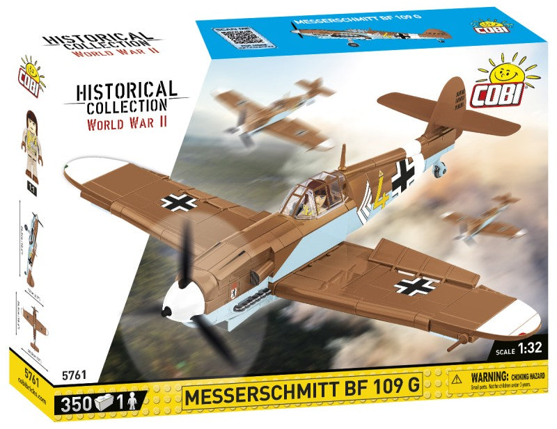 II WW Messerschmitt BF 109 G, 1:32, 350 k, 1 f