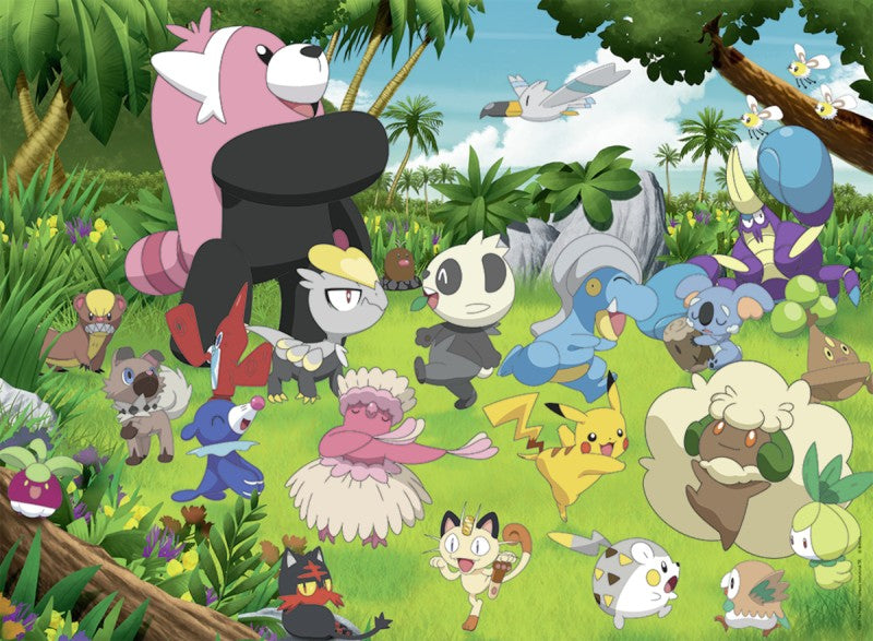 Puzzle Rozdovádění Pokémoni 300 dílků