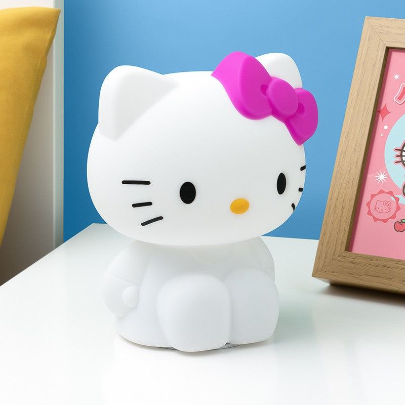 Hello Kitty světlo SquishyGlo silikonové
