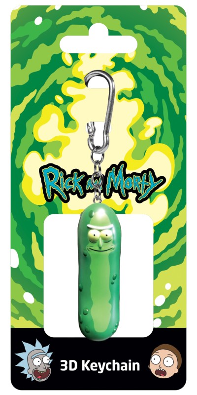 Rick a Morty 3D klíčenka