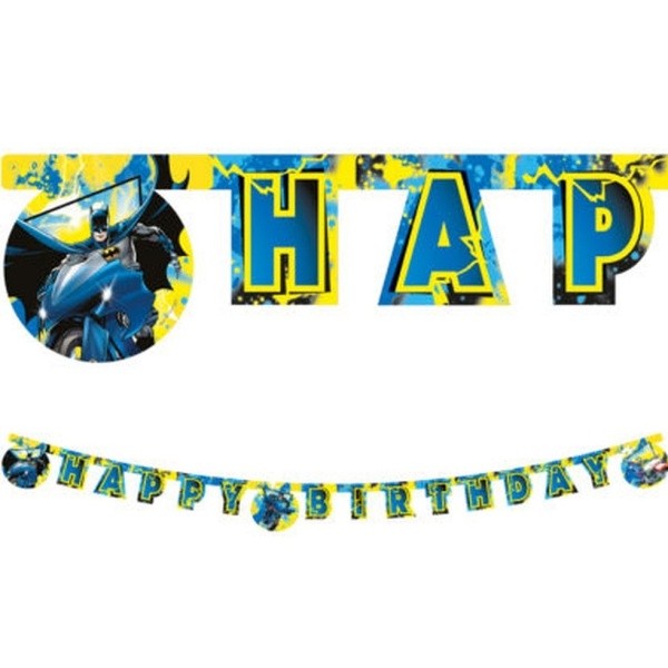 Batman party - Banner Rogue Rage HB 2 m