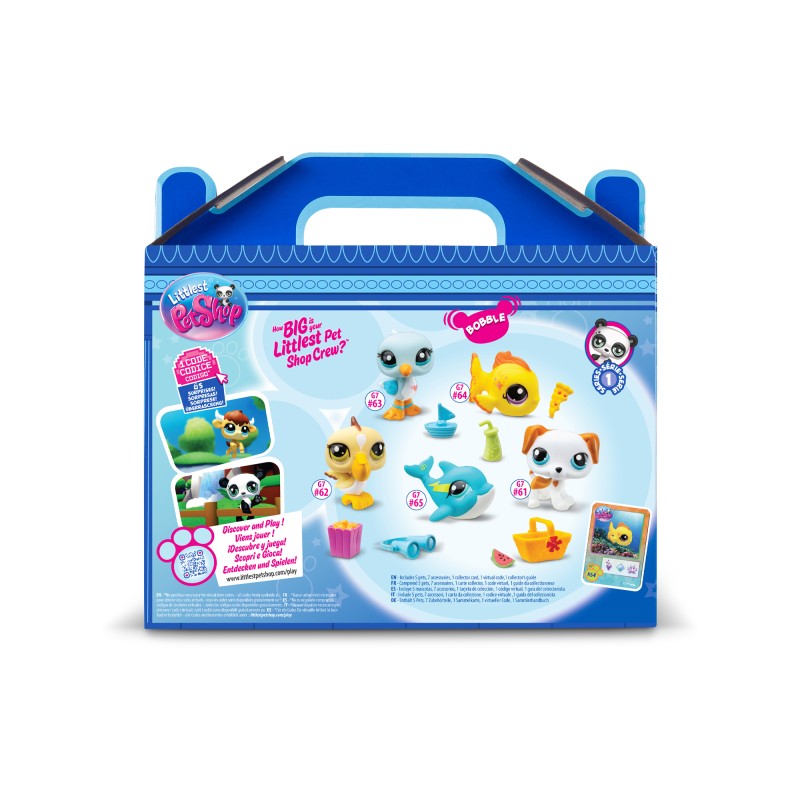 Littlest Pet Shop 5 zvířátek Pláž