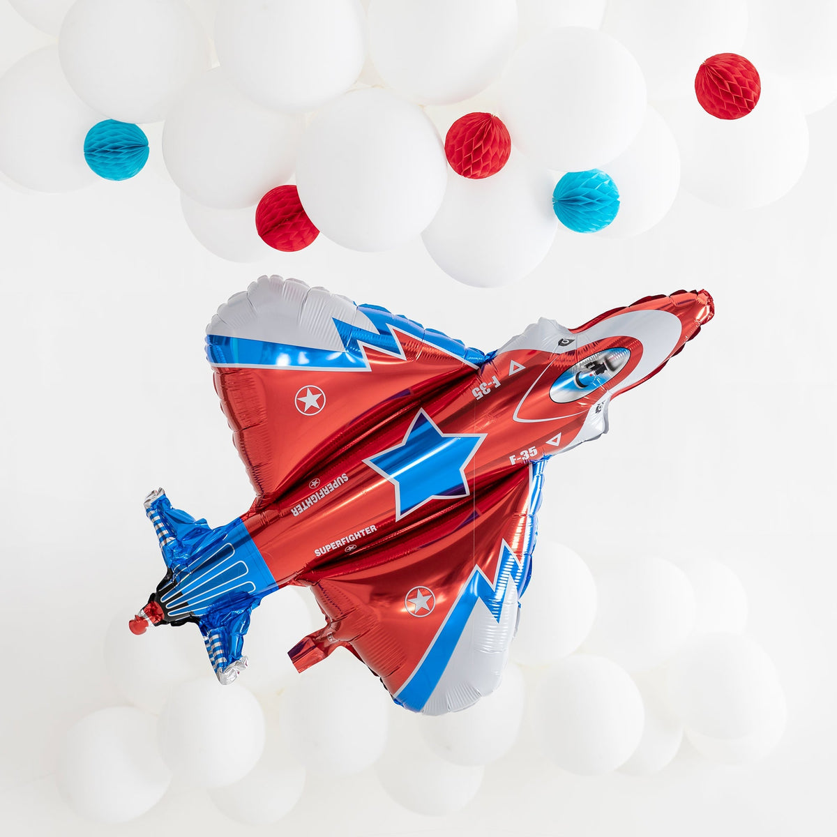 Raketa - Fóliový balón 96 x 103 cm