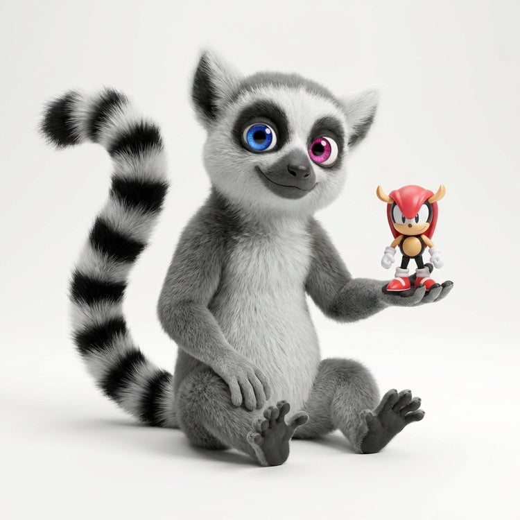 Funki ukazuje figurku Sonic na dlani | Funkids