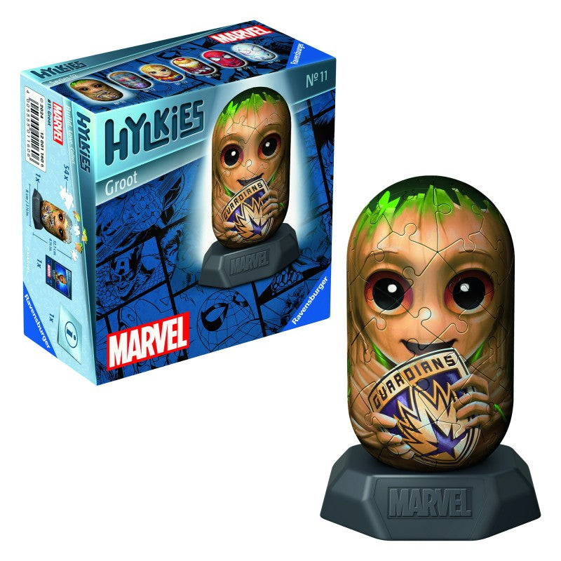 Puzzle 54 dílků 3D Hylkies: Marvel: Groot