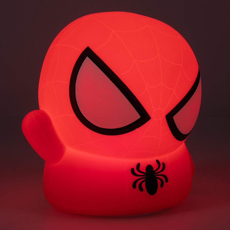 Spiderman světlo SquishyGlo silikonové