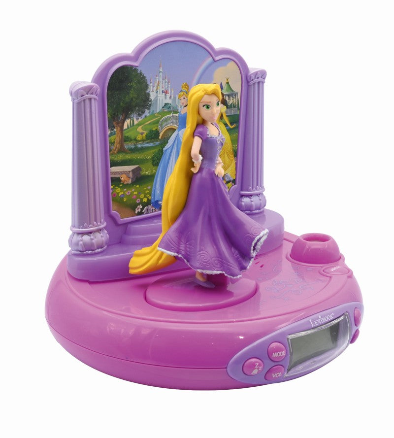 Lexibook 3D budík Disney princezny s projekcí času