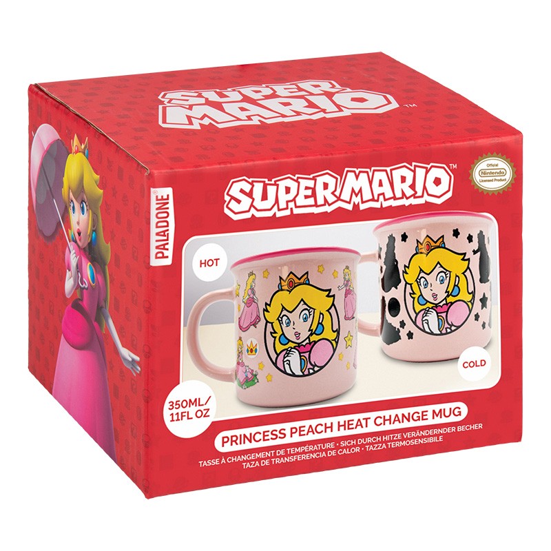 Super Mario hrnek měnící, princezna Peach