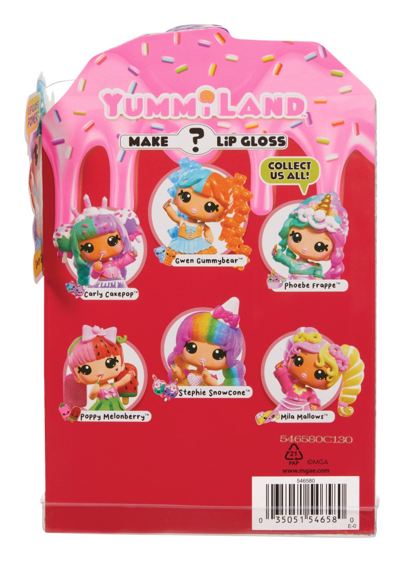 Yummiland Malá panenka se změnou barvy a leskem na rty, PDQ