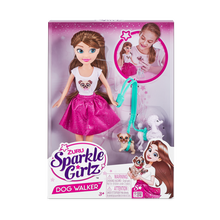 Panenka Sparkle Girlz se dvěma pejsky