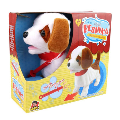 Pejsek Besinka s píšťalkou, 2 funkce 23cm