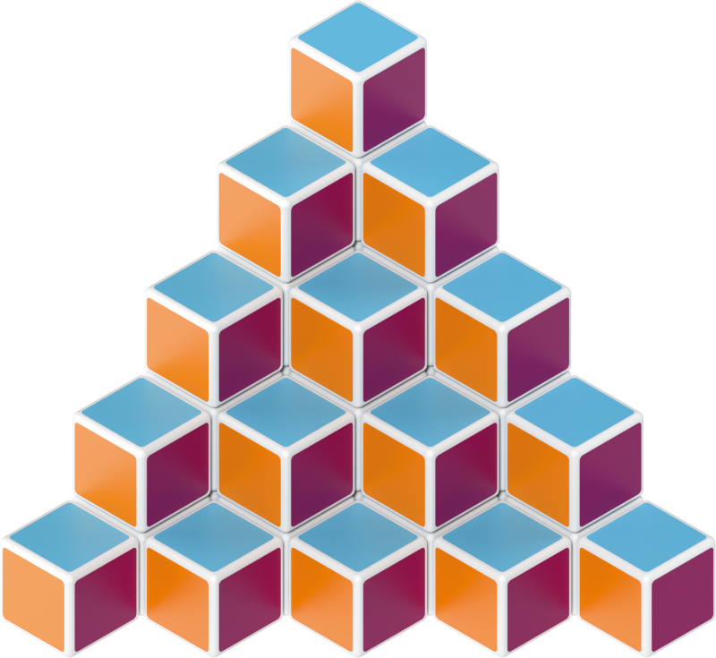 Geomag Magicube Art 64 dílků