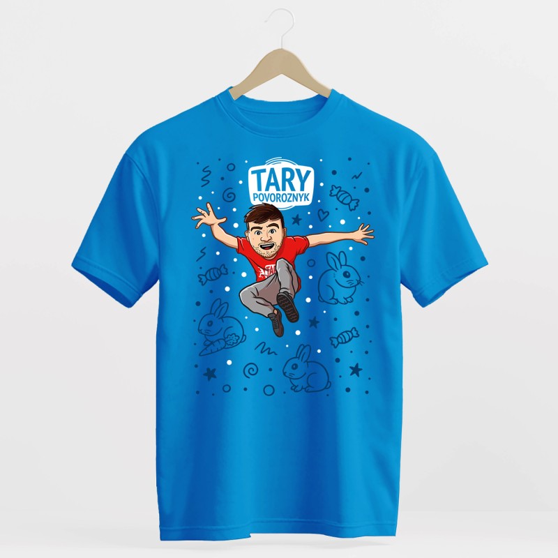 Tary Povoroznyk Tričko Ňufík modré
